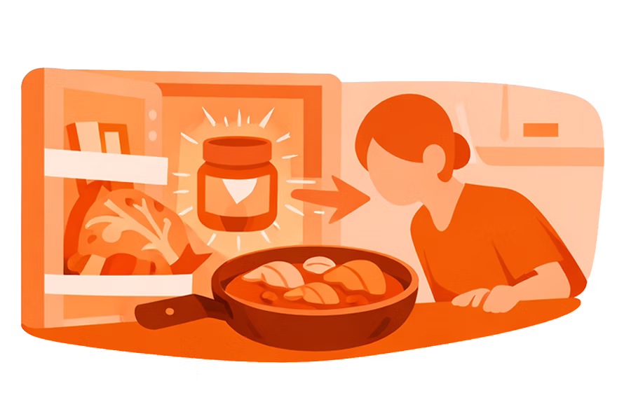 閒置醬料的美味翻身